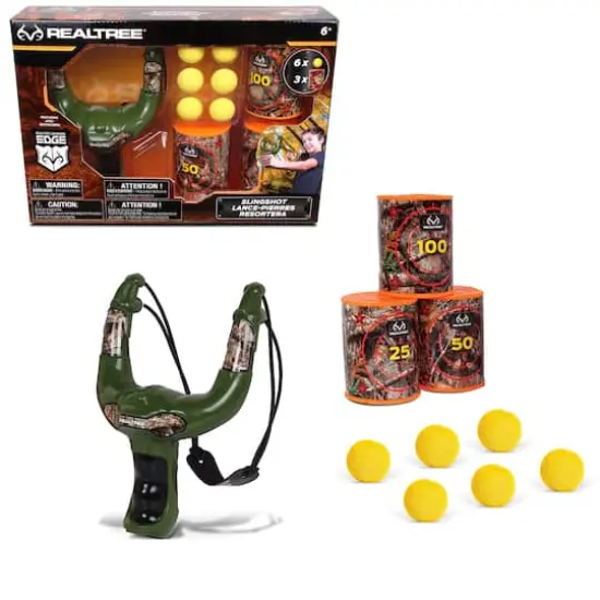 RealTree&reg; Green Handheld Slingshot Set {4}