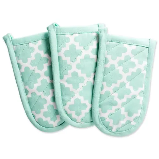 DII&reg; Lattice Panhandles, 3ct. Aqua {1}