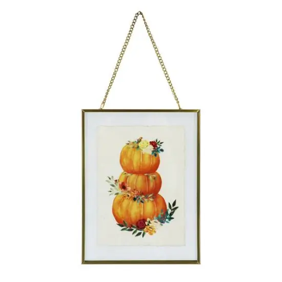 8" Pumpkin Stack Wall D&eacute;cor by Ashland&reg; {1}
