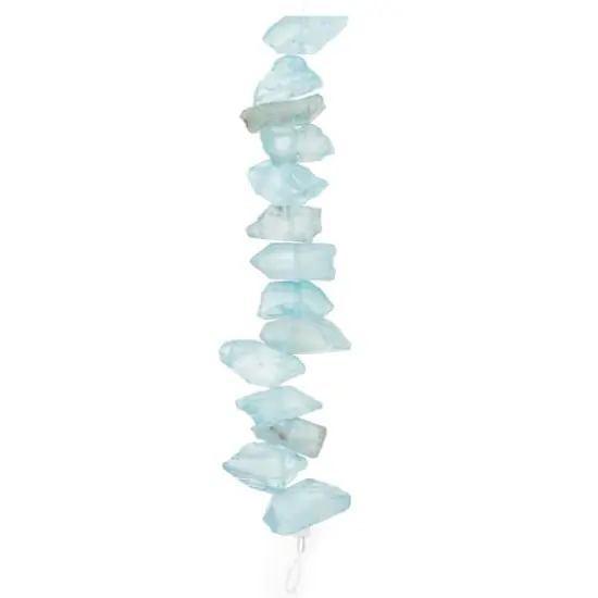 Light Blue Crystal Chunk Beads by Bead Landing&trade; {4}
