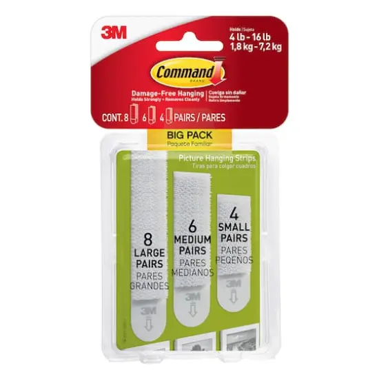 3M Command&trade; Picture Hanging Strips Value Pack {1}