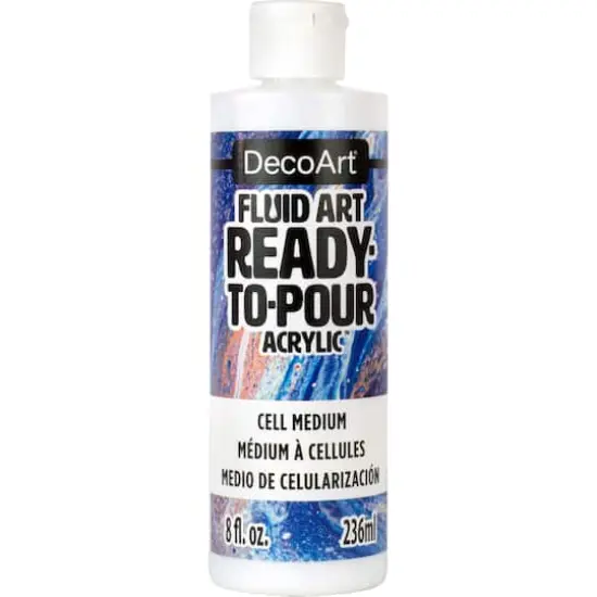 DecoArt&reg; Fluid Art Ready-to-Pour Acrylic&trade; Cell Medium {1}