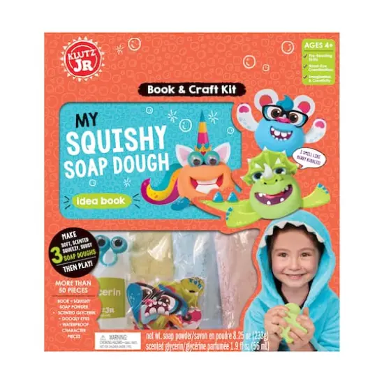 Klutz Jr. My Squishy Soap Dough {4}