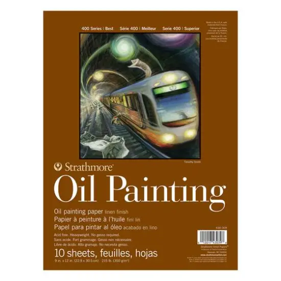 Strathmore&reg; 400 Series Oil Painting Paper Pad {2}