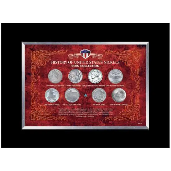 American Coin Treasures History Of United States Nickels Coin Collection {1}