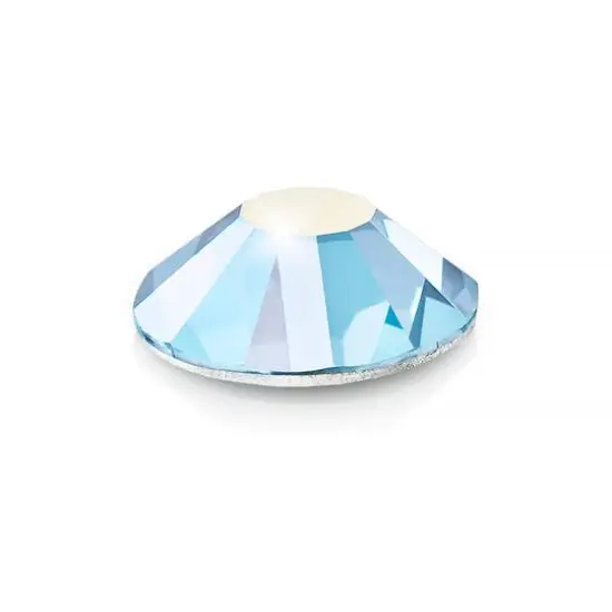 Preciosa MAXIMA SS20 Aurora Borealis Flatback Czech Crystals, 144ct. Light Sapphire Opal AB {4}