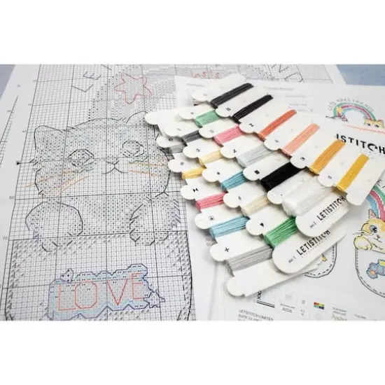 Letistitch Let's make friends! Counted Cross Stitch Kit {9}