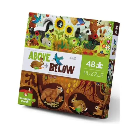 Above & Below - Backyard Discovery Floor Puzzle: 48 Pcs {1}