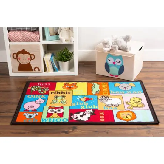 DII&reg; Animal Sounds Juvenile Rug, 2.5ft. x 4ft. {4}
