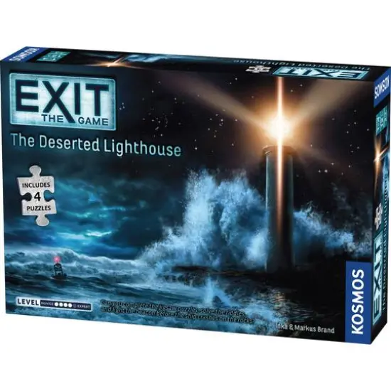 Thames & Kosmos EXIT: The Deserted Lighthouse (with Puzzle) Game {1}