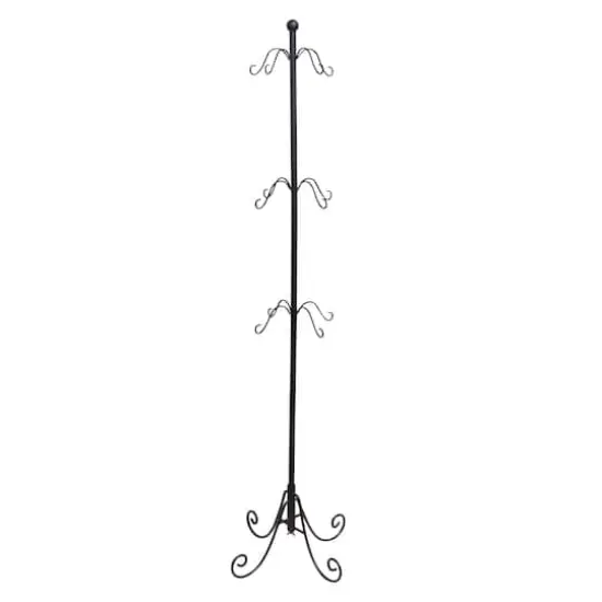 Haute Decor 54" Black Adjustable Christmas Stocking Tree Stand {1}