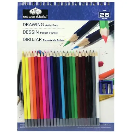 Royal & Langnickel&reg; Essentials&trade; 26 Piece Drawing Artist Pack {1}