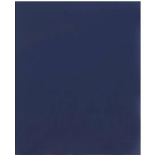 JAM Paper Glossy Laminated Two Pocket Folders, 100ct. Navy Blue {7}