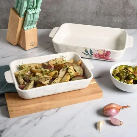 Martha Stewart 2-Piece Ceramic Baker Set {11}