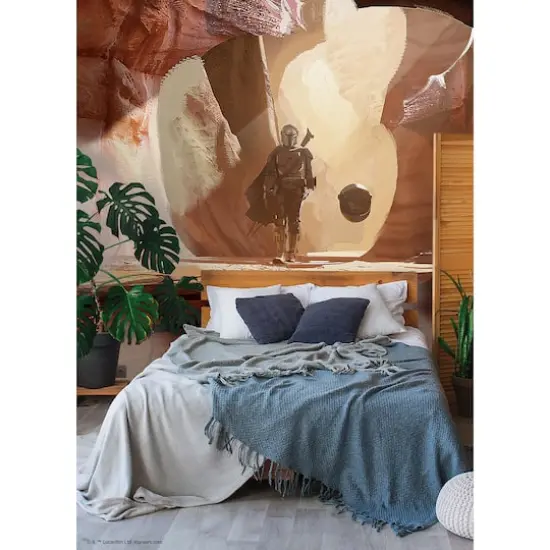 RoomMates Star Wars The Mandalorian Peel & Stick Wall Mural {4}