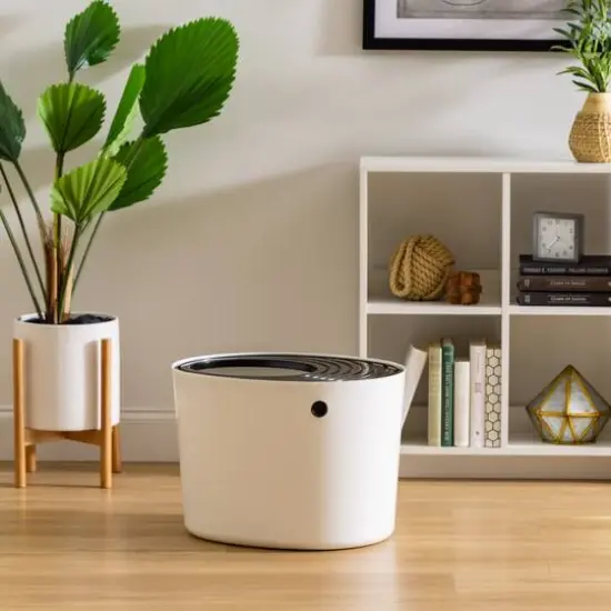 IRIS&reg; 46qt. Cat Litter Box with Top Entry Lid {3}