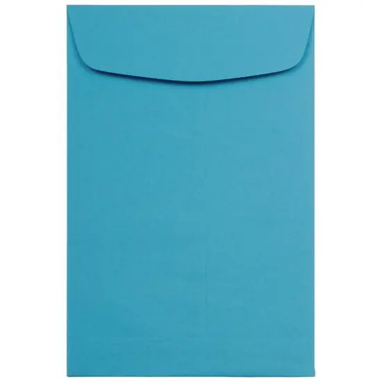 JAM Paper 6" x 9" Blue Open End Catalog Envelopes {1}