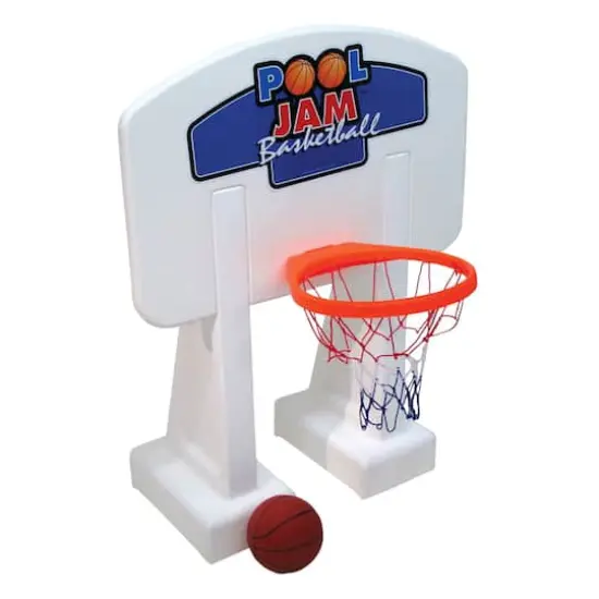 Swim Central 32.5" Pool Jam Inground Water Basketball Game {1}