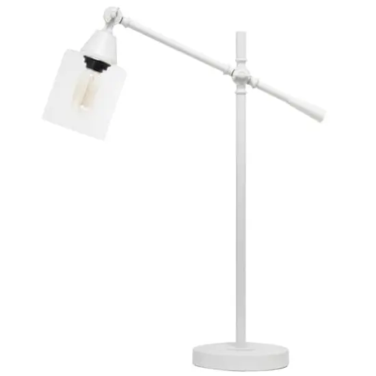 Lalia Home 2.5ft. Vertically Adjustable Desk Lamp White {1}