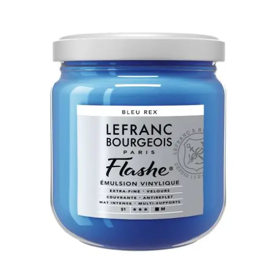 Lefranc & Bourgeois Flashe&reg; Matte Artist's Color, 400mL Royal Blue {1}