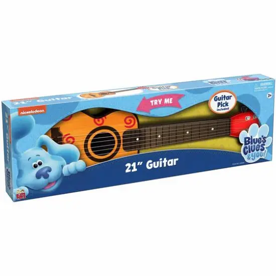 21" Blue's Clues & You Plastic Guitar {3}