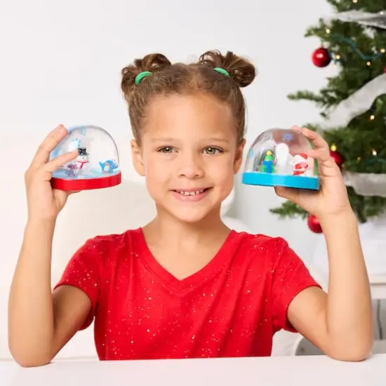 Creativity for Kids&reg; Make Your Own Holiday Snow Globes {5}