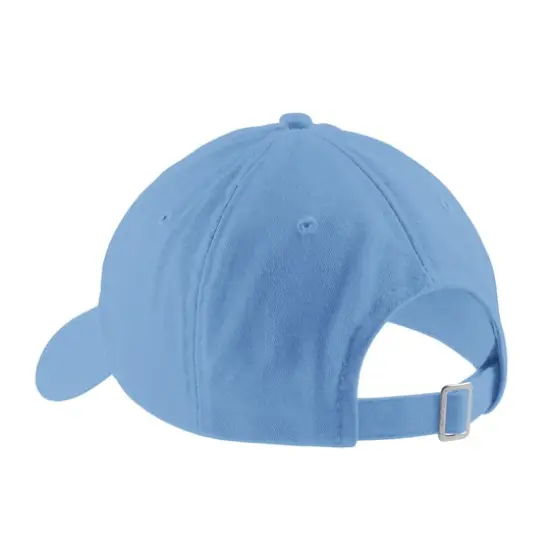 Port & Company&reg; Brushed Twill Low Profile Cap Carolina Blue {5}