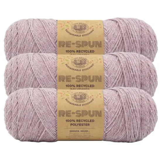 3 Pack Lion Brand&reg; Re-Spun Recycled Yarn Blush {1}