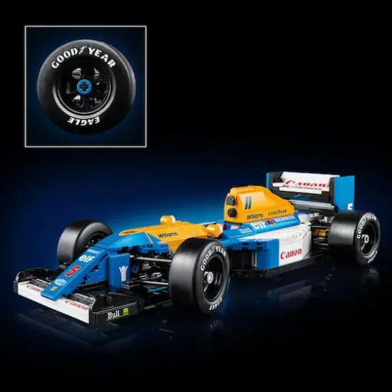 LEGO&reg; Icons Williams Racing FW14B & Nigel Mansell Home Office Desk Decor 10353 {7}
