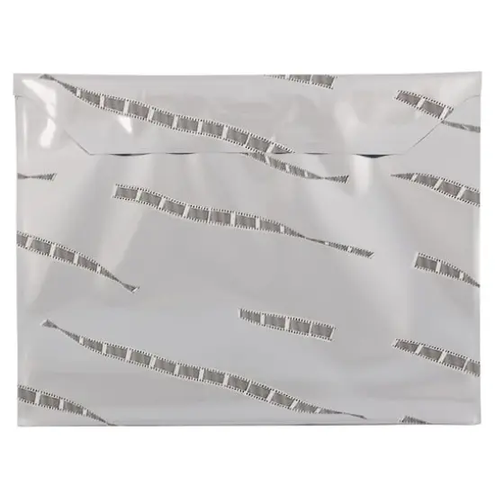 JAM Paper 5" x 6.125" Silver Film Foil Self Adhesive Closure Envelopes, 25ct. {5}