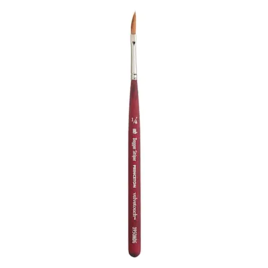 Princeton&trade; Velvetouch&trade; Series 3950 Mini Dagger Striper Brush {1}