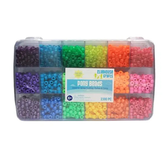 Sulyn&reg; Clubhouse Crafts 2300 Piece Pony Bead Box {3}