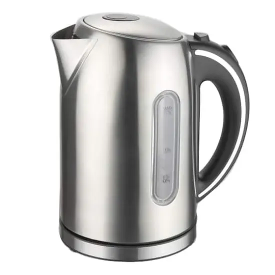 MegaChef 1.7L Stainless Steel Electric Tea Kettle {4}