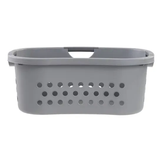 IRIS&reg; 53qt. Gray Hip Hamper Laundry Baskets, 2ct. {8}