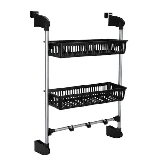 Organize It All 2 Basket Over the Door Storage Hook {5}