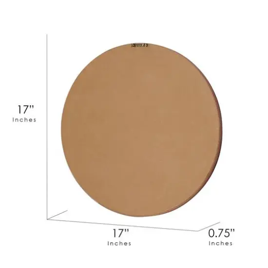 American Art D&eacute;cor&trade; 17" Burnt Orange Boho Rustic Farmhouse Wood Framed Wall Medallion {7}