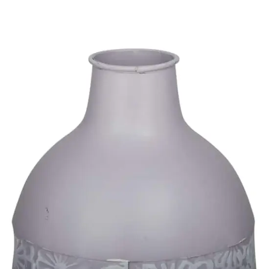 Grey Iron French Country Vase, 16" x 8" x 8" {4}