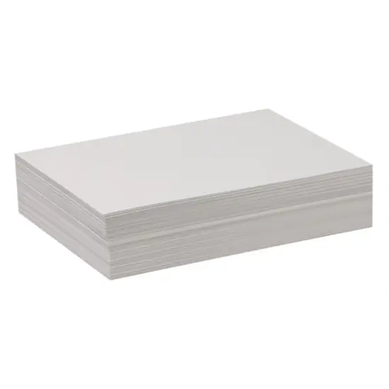 Pacon 9" x 12" White Sulphite Premium Weight Drawing Paper, 500 Sheets {1}
