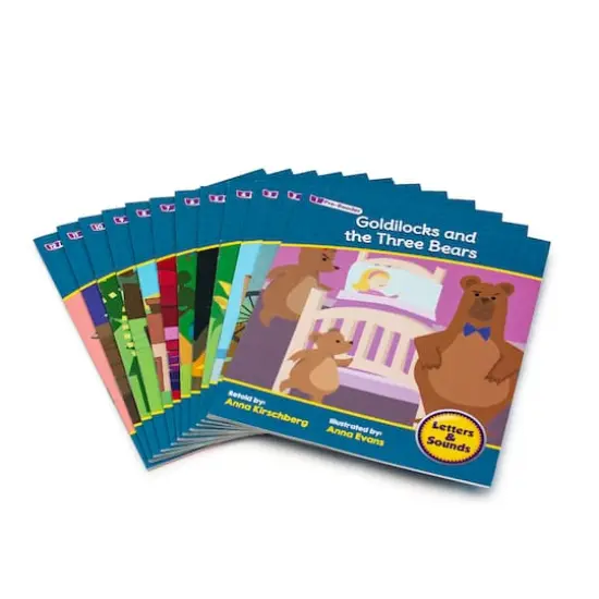 Junior Learning&reg; Letters & Sounds Phase 1 Fiction Educational Learning Set {3}