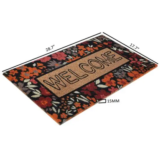 Welcome with Floral Doormat by Ashland&reg; {4}