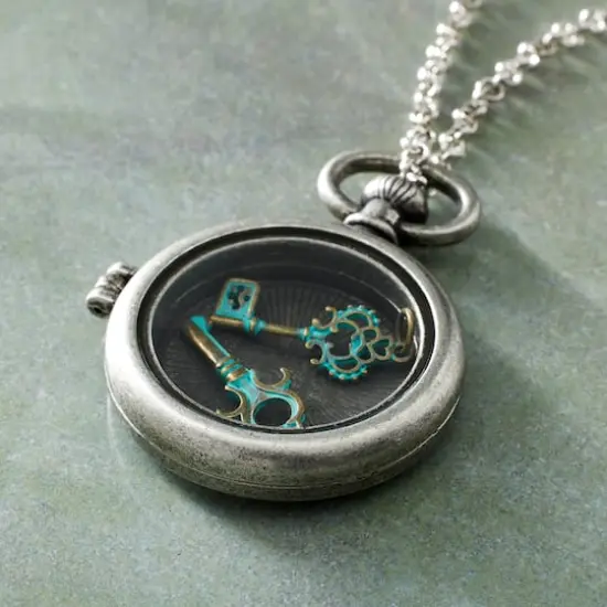 Found Objects&trade; Pocket Watch Frame Locket by Bead Landing&trade; {3}