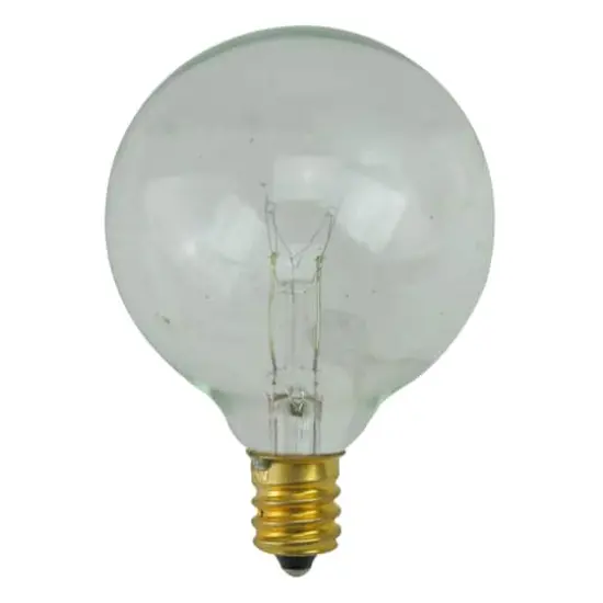 Clear G50 Incandescent Replacement Bulbs, 25ct. {1}