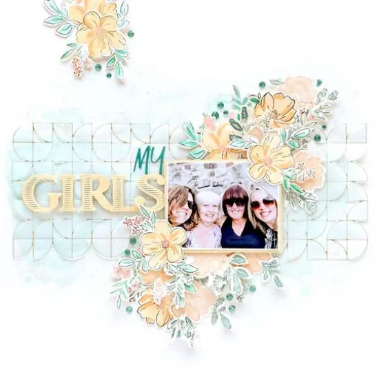 Pinkfresh Studio Quadrant Backdrop Hot Foil Plate {7}