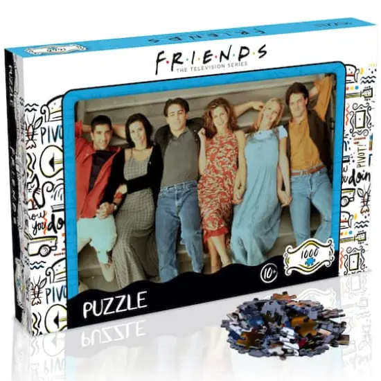 Top Trumps&reg; Friends Stairs 1,000 Piece Jigsaw Puzzle {4}