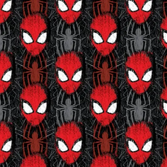 Marvel Spiderman Head Toss Cotton Fabric {1}