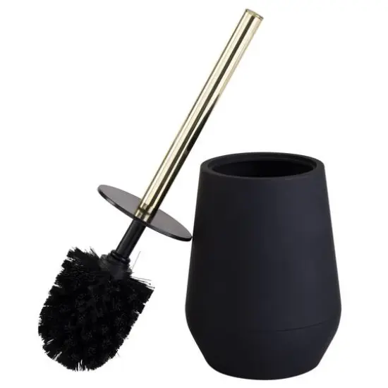 Bath Bliss Soft Toilet Brush Black {2}