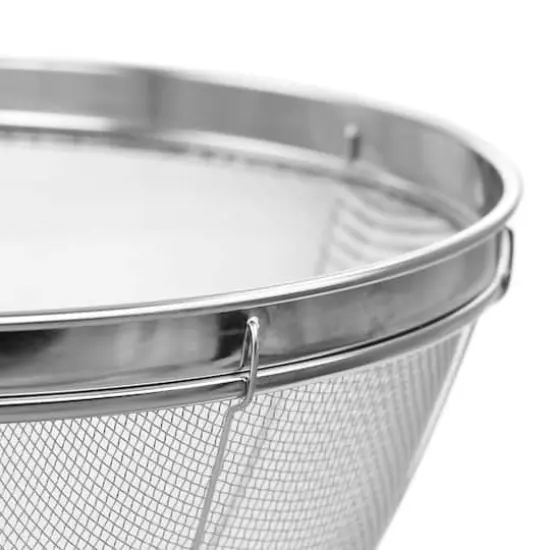 Martha Stewart 2-Piece Stainless Steel Strainer Set {4}