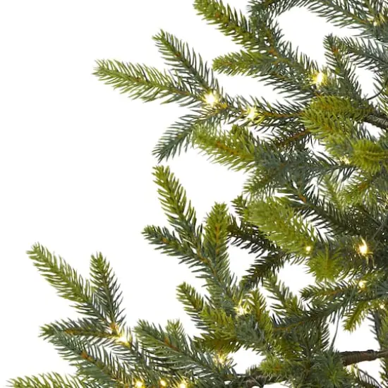 4ft. Pre-Lit Fraser Fir Artificial Christmas Tree, Clear LED Lights {4}