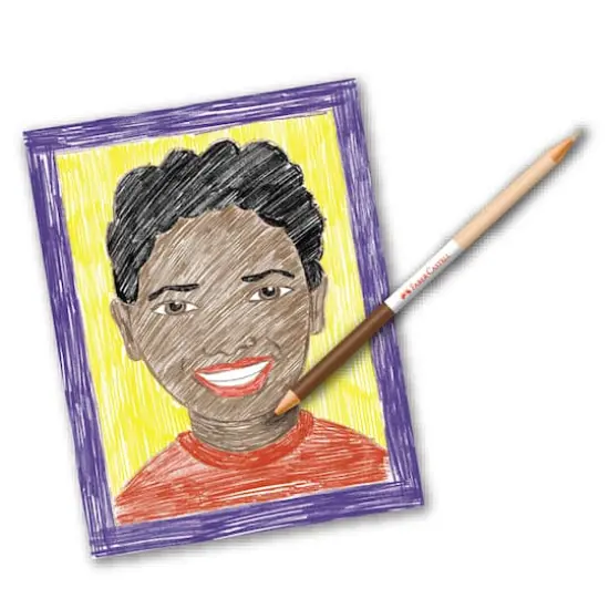 Faber-Castell&reg; World Colors How to Draw Faces Set {5}