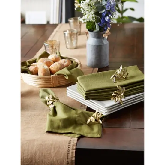 DII&reg; Variegated Napkin Set, 6ct. Olive Green {6}